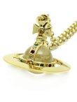 画像1: 【新品】ヴィヴィアンウエストウッド 中古 ニュースモールオーブペンダント(GOLD) NEW SMALL ORB PENDANT (・ビビアン)【4M】  2-16-07-27-082-nl-ET-ZH (1)