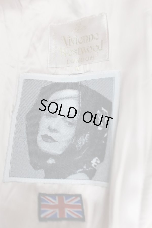 画像3: 【SALE】【3%OFF】Vintage ファー切替ロングコート ヴィヴィアンウエストウッド 中古   20-02-02-012h-1-co-VW-OD-ZT-C001 (3)