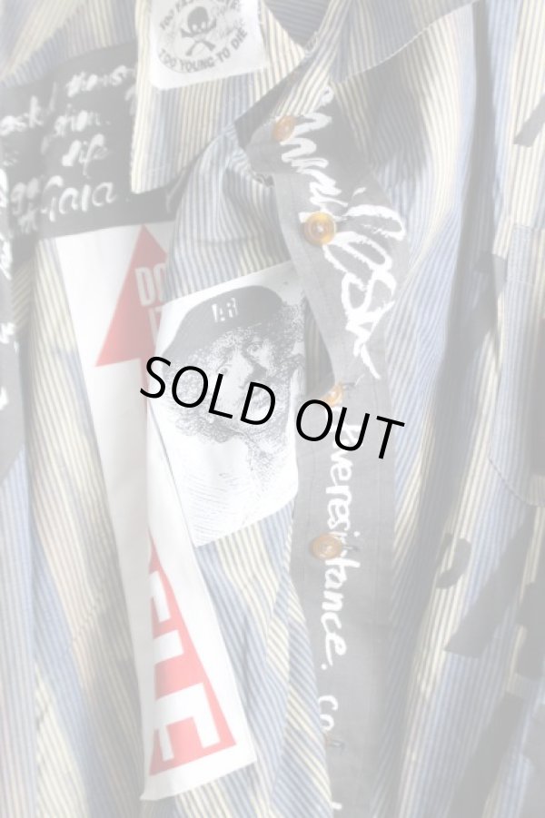 画像3: 【SALE】【15%OFF】アナーキーシャツ ヴィヴィアンウエストウッド 中古   20-05-03-001h-1-bl-IN-ZH (3)