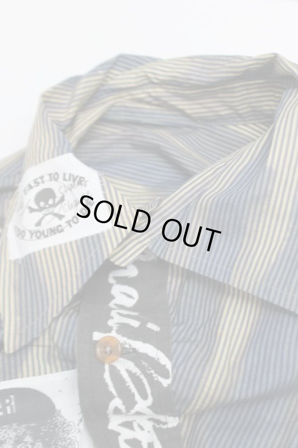 画像5: 【SALE】【15%OFF】アナーキーシャツ ヴィヴィアンウエストウッド 中古   20-05-03-001h-1-bl-IN-ZH (5)