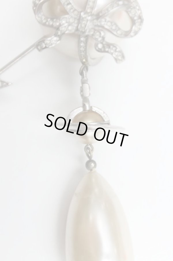 画像4: 【SALE】【23%OFF】Vintage ビッグパールアロウネックレス ヴィヴィアンウエストウッド 中古   20-06-21-153h-1-nl-OD-ZH-v (4)