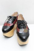 画像1: 【SALE】【3%OFF】ROCKING HORSE GILLIE PATENT TARTAN ヴィヴィアンウエストウッド 中古   20-08-02-040h-1-sh-OD-ZH (1)