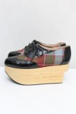 画像3: 【SALE】【3%OFF】ROCKING HORSE GILLIE PATENT TARTAN ヴィヴィアンウエストウッド 中古   20-08-02-040h-1-sh-OD-ZH (3)