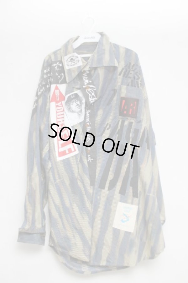 画像1: 【SALE】【1%OFF】アナーキーシャツ ヴィヴィアンウエストウッド 中古   20-08-09-001h-1-bl-IN-ZH (1)