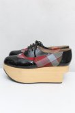 画像3: 【SALE】【10%OFF】ROCKING HORSE GILLIE PATENT TARTAN ヴィヴィアンウエストウッド 中古   20-08-09-137h-1-sh-OD-ZH (3)