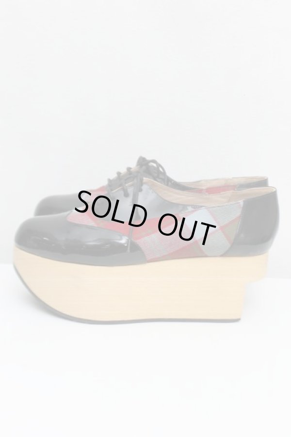 画像3: 【SALE】【10%OFF】ROCKING HORSE GILLIE PATENT TARTAN ヴィヴィアンウエストウッド 中古   20-08-09-137h-1-sh-OD-ZH (3)