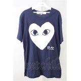 PLAY COMME des GARCONS ハートTシャツ 【中古】20-09-13-1039t-1-TS-CD00-OD-ZH