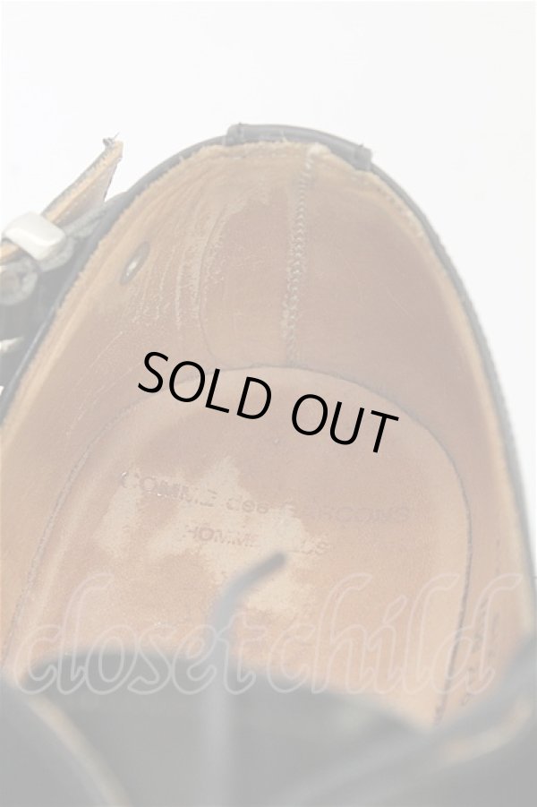 画像8: COMME des GARCONS HOMME PLUS × GEORGE COX  / バックルギブソンクリーパーシューズ  T-20-09-28-029-CD-sh-OD-ZH (8)