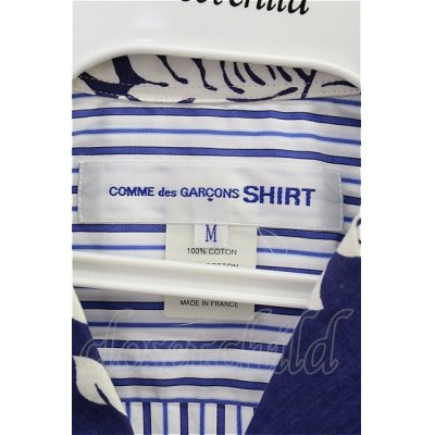 画像5: COMME des GARCONS SHIRT  / -sleeved multi-patterned shirt 【中古】 20-09-28-004-1-BL-CD-OD-ZH