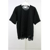 COMME des GARCONS COMME des GARCONS  / キルティング半袖トップス 【中古】 T-20-10-06-010-CD-to-IN-ZT-CD011