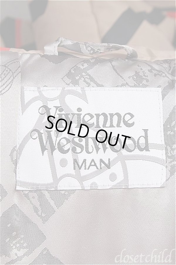 画像3: MAN 総柄フードコート ヴィヴィアンウエストウッド MAN 中古 ヴィヴィアンウエストウッド 中古   20-10-14-013i-1-co-HD-ZI (3)
