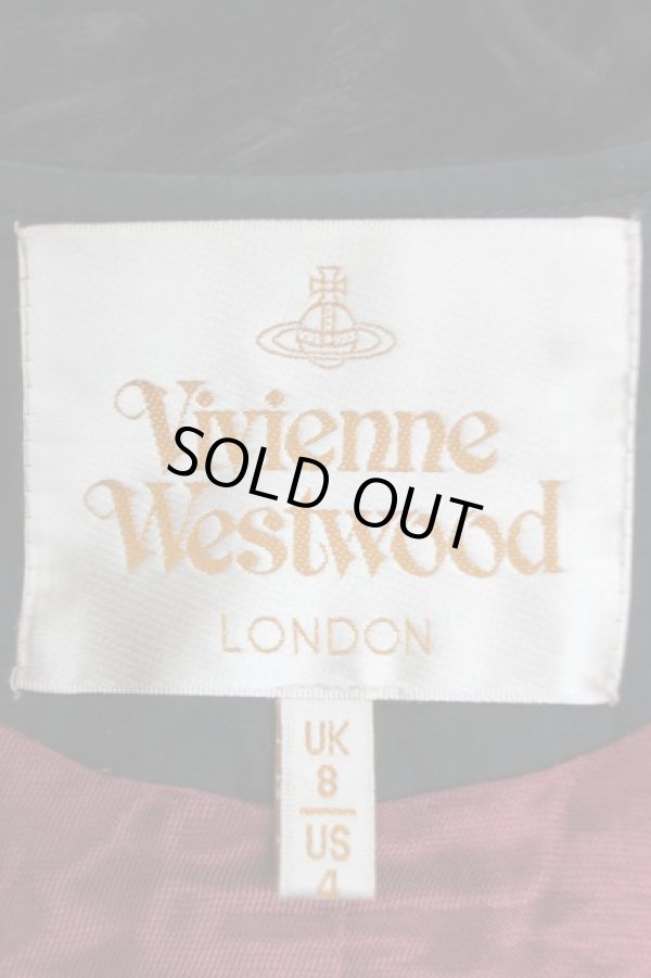 画像4: 【SALE】【10%OFF】ファートリムウエストコートジャケット ヴィヴィアンウエストウッド 中古   20-11-15-020h-1-jc-OD-ZH (4)