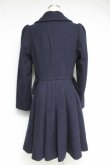 画像2: ウールメルトンLOVEコート ヴィヴィアンウエストウッド 中古   20-11-15-061h-1-co-OD-ZH (2)