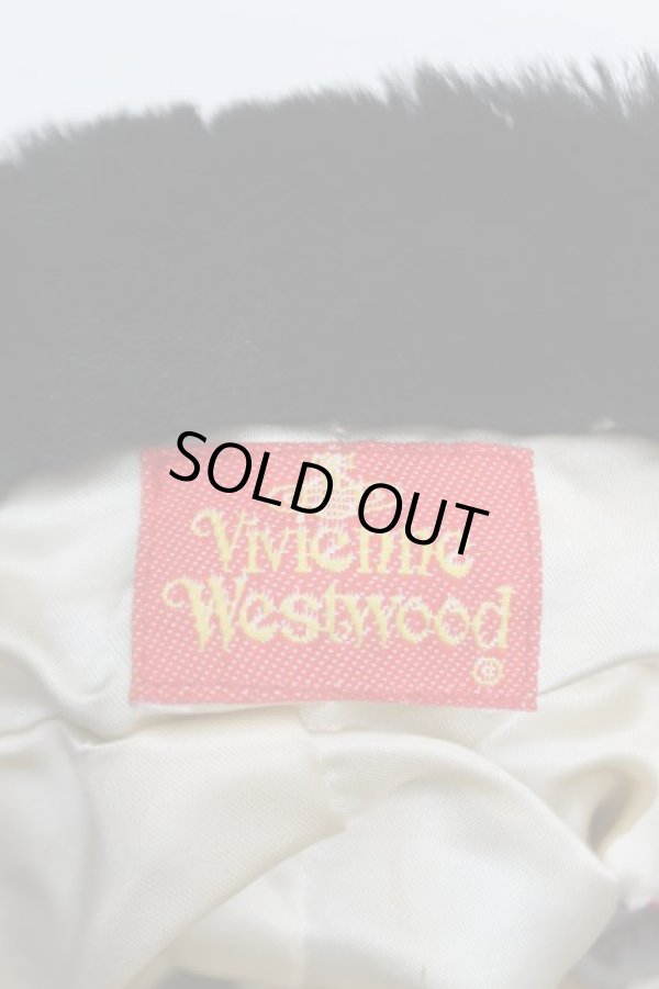 画像4: Vintage ツイードクラウンハット ヴィヴィアンウエストウッド 中古   20-12-27-096h-1-gd-IN-ZH-v (4)