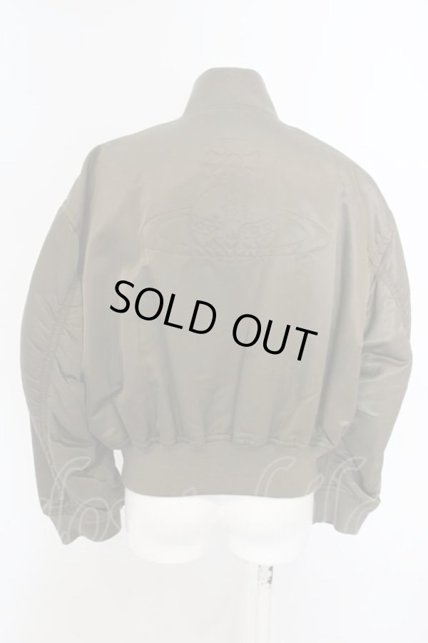 画像5: ヴィヴィアンウエストウッド 中古 / /MA-1ブルゾン 00 カーキグリーン  O-24-03-17-009-jc-IG-OS (5)