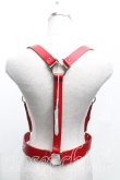 画像2: ヴィヴィアンウエストウッド 中古 / BELTS BONDAGE HARNESS S/M 赤  H-25-03-30-054-gd-IN-ZH (2)