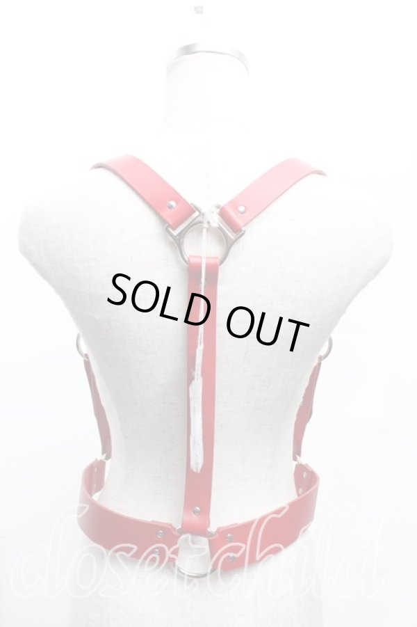 画像2: ヴィヴィアンウエストウッド 中古 / BELTS BONDAGE HARNESS S/M 赤  H-25-03-30-054-gd-IN-ZH (2)