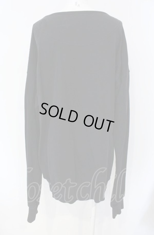 画像4: ANGLOMANIA 中古 / MADAME De POMPADOURスウェット M ブラック  O-25-08-03-022-to-IG-OS (4)