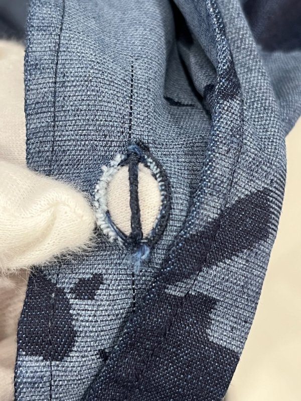 画像7: ANGLOMANIA 中古 / LOTTIE オーバーサイズシャツ XS インディゴ  O-25-07-06-031-bl-YM-ZH (7)