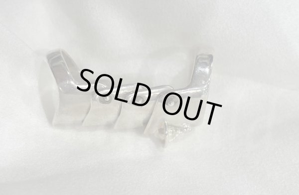 画像7: ヴィヴィアンウエストウッド 中古 / 旧アーマーリング L（上:約10号 下:約17.5号） シルバー  O-25-09-14-094-ac-YM-OS (7)