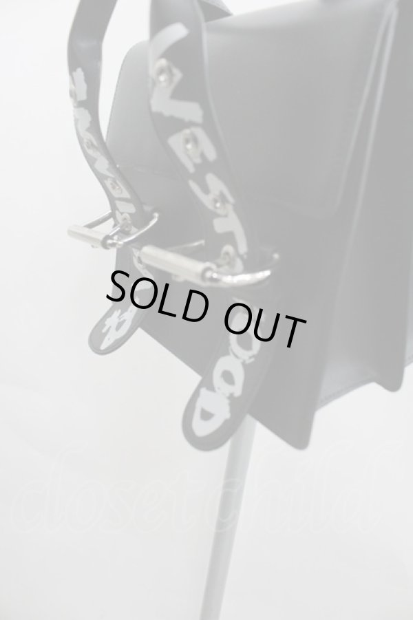 画像6: ヴィヴィアンウエストウッド 中古 / ALEX 2way バッグ  黒Ｘ白  I-25-07-30-040-ba-HD-ZI (6)