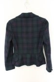 画像11: ヴィヴィアンウエストウッド 中古 / タータンチェックラブジャケット 1 グリーン  O-26-06-07-007-jc-IG-OS (11)