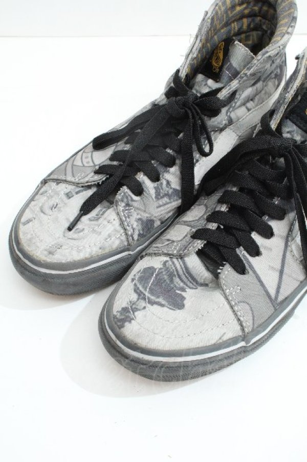 画像5: ヴィヴィアンウエストウッド 中古 / × VANS SK8-HI PLATFORM  グレー  S-26-06-21-034-sh-AS-ZS (5)