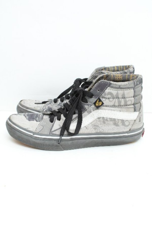 画像2: ヴィヴィアンウエストウッド 中古 / × VANS SK8-HI PLATFORM  グレー  S-26-06-21-034-sh-AS-ZS (2)