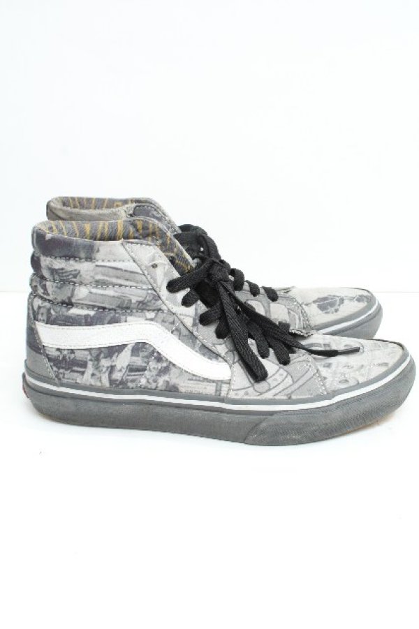 画像3: ヴィヴィアンウエストウッド 中古 / × VANS SK8-HI PLATFORM  グレー  S-26-06-21-034-sh-AS-ZS (3)