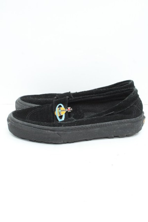 画像2: ANGLOMANIA 中古 / VIVIENNE WESTWOOD × VANS STYLE 53 23.5 黒  S-26-06-21-032-sh-AS-ZS (2)