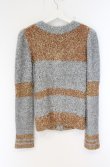 画像3: ヴィヴィアンウエストウッド 中古 / グリッターニットカーディガン 00 ブラウンｘグレーｘシルバーｘゴールド  O-26-09-20-020-to-YM-OS (3)