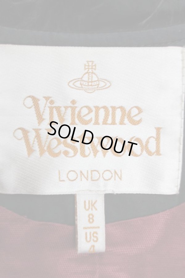 画像4: 【SALE】【20%OFF】ファートリムウエストコートジャケット ヴィヴィアンウエストウッド 中古   21-02-21-048h-jc-OD-ZT-C003 (4)