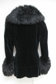 画像2: Vintage 別珍ファートリムジャケット ヴィヴィアンウエストウッド 中古   21-02-21-054h-jc-IN-ZT210223 (2)