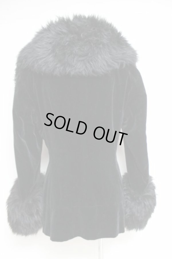 画像2: Vintage 別珍ファートリムジャケット ヴィヴィアンウエストウッド 中古   21-02-21-054h-jc-IN-ZT210223 (2)