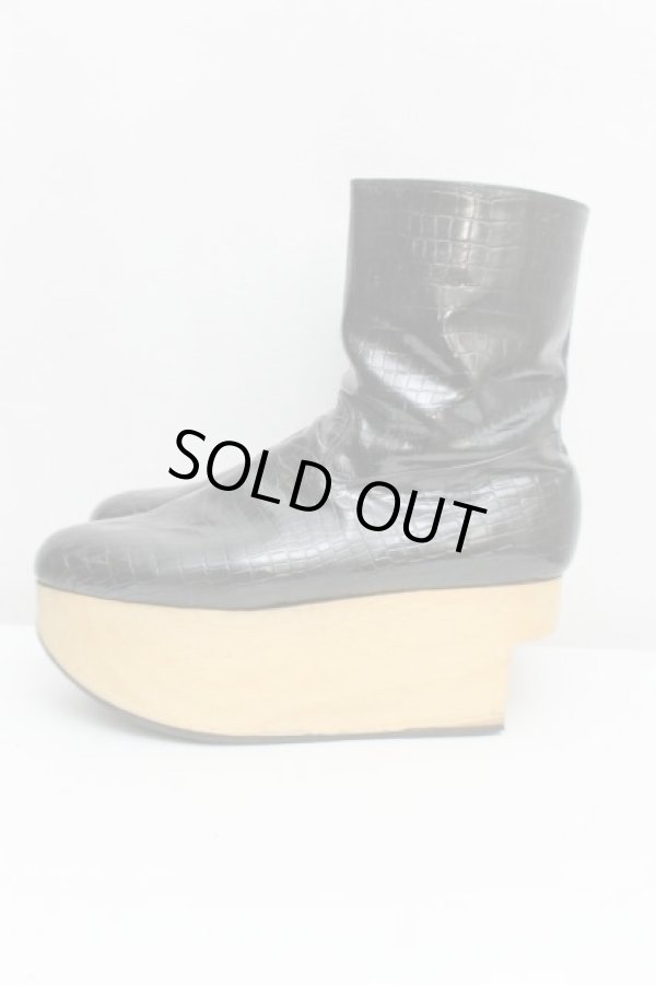 画像3: クロコロッキンホースブーツ ヴィヴィアンウエストウッド 中古   21-05-16-120h-1-sh-OD-ZH (3)