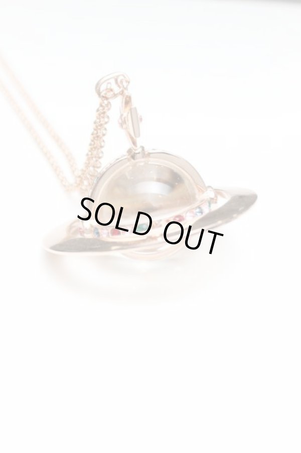 画像2: ジャイアントオーブネックレス ヴィヴィアンウエストウッド 中古   21-08-22-132h-1-nl-OD-ZH (2)