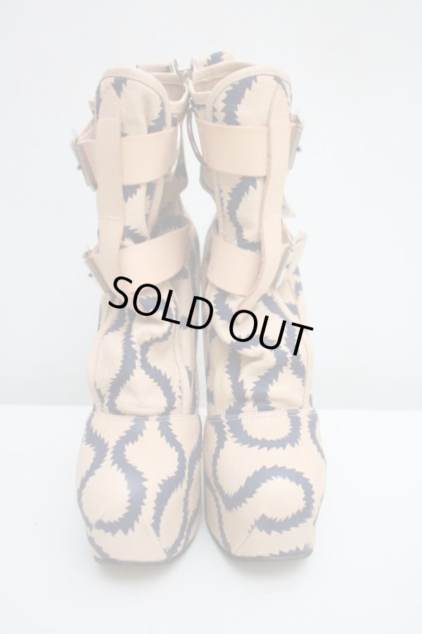 画像2: 【SALE】【10%OFF】スクイグルエレベーテッドボンテージブーツ ヴィヴィアンウエストウッド 中古   21-09-19-169h-1-sh-AS-ZH (2)