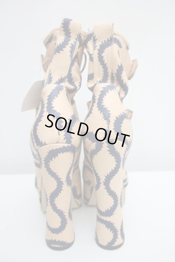 画像4: 【SALE】【10%OFF】スクイグルエレベーテッドボンテージブーツ ヴィヴィアンウエストウッド 中古   21-09-19-169h-1-sh-AS-ZH (4)