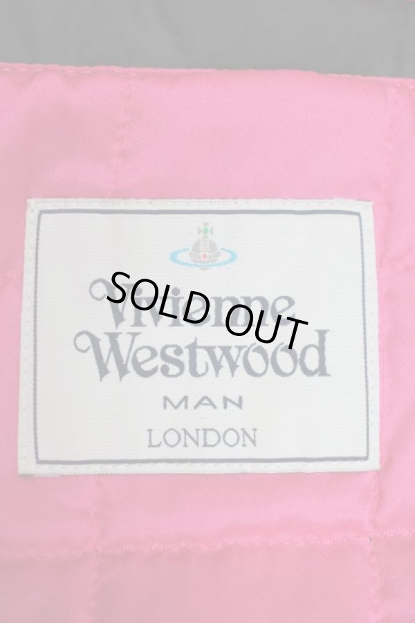 画像3: MAN スクイグルボンバーブルゾン ヴィヴィアンウエストウッド MAN 中古   21-10-03-010h-1-jc-OD-ZH (3)