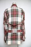 画像2: 【SALE】【10%OFF】タータンチェックボンテージジャケット ANGLOMANIA 中古   21-11-07-172h-1-jc-IN-ZH (2)