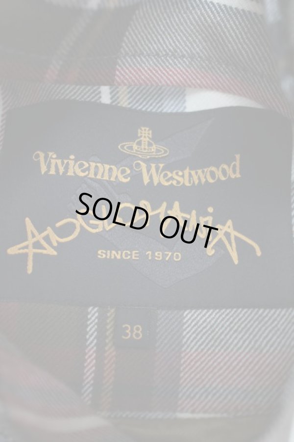 画像3: 【SALE】【10%OFF】タータンチェックボンテージジャケット ANGLOMANIA 中古   21-11-07-172h-1-jc-IN-ZH (3)