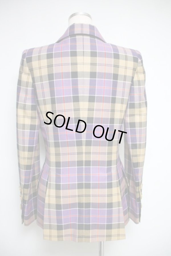画像2: 【未使用品】TARTAN CLASSICジャケット ヴィヴィアンウエストウッド 中古   21-12-05-017h-1-jc-OD-ZH (2)