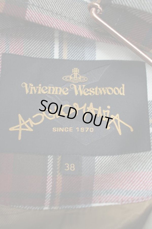 画像3: タータンチェックボンテージジャケット ANGLOMANIA 中古   22-01-23-075h-1-jc-IN-ZT181 (3)