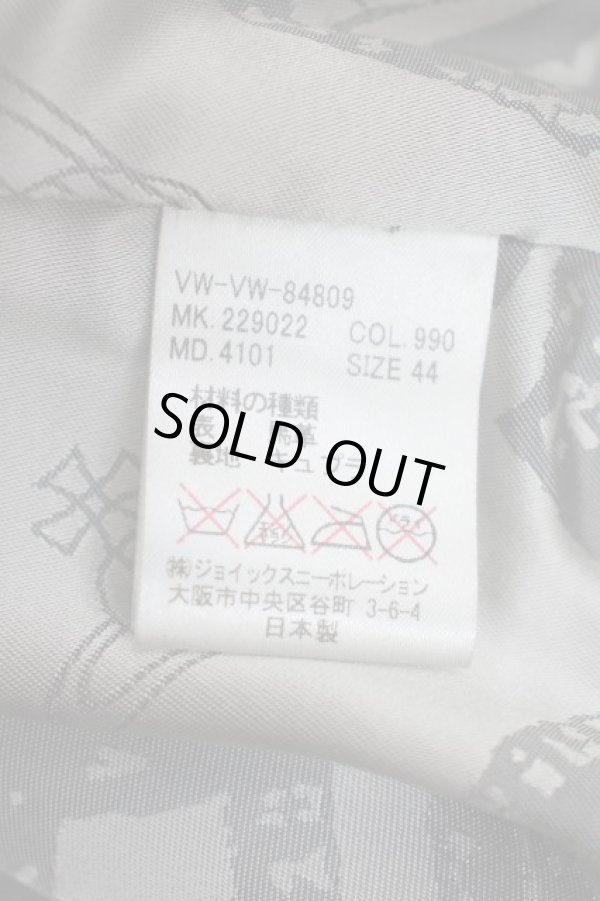 画像4: MAN ホースレザーライダースジャケット ヴィヴィアンウエストウッド MAN 中古   22-02-20-014h-1-jc-IN-ZH (4)