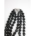画像4: 【USED】 BLACK AGATE THREE ROW BAS RELIEF CHOKE Vivienne Westwood<br>ヴィヴィアンウエストウッド ビビアン 【中古】 22-02-27-151h-1-nl-OD-ZH (4)