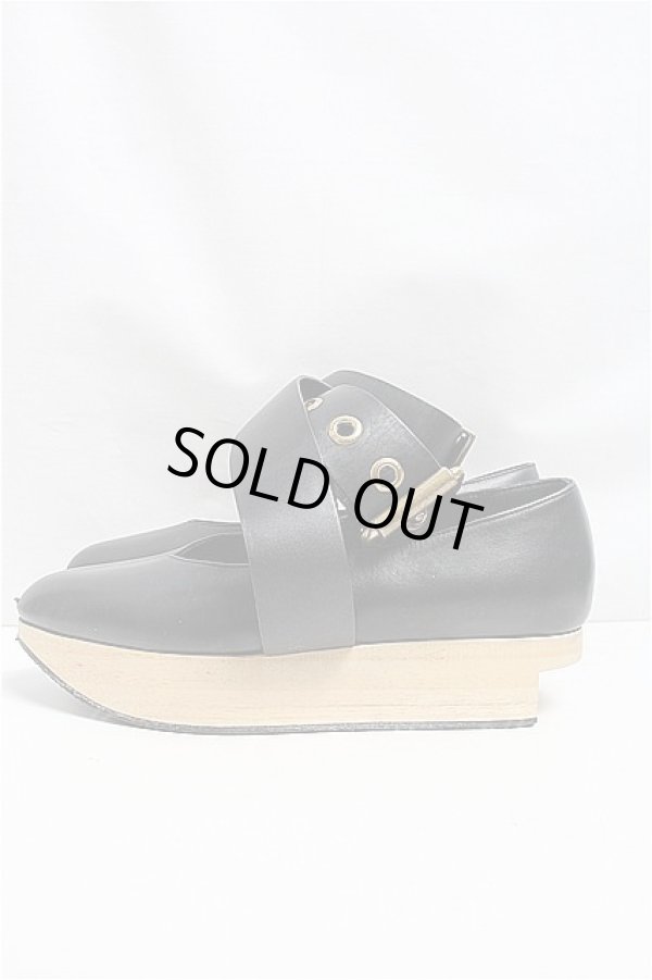 画像2: BUCKLE BALERINA CALF シューズ ヴィヴィアンウエストウッド 中古   22-06-22-036i-1-sh-HD-ZI (2)