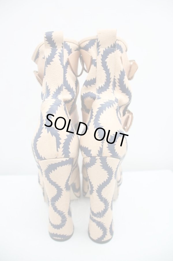 画像4: スクイグルエレベーテッドボンテージブーツ ヴィヴィアンウエストウッド 中古   22-08-14-161h-1-sh-AS-ZH (4)