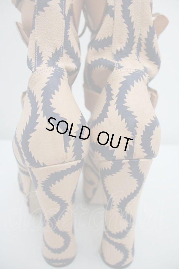 画像6: スクイグルエレベーテッドボンテージブーツ ヴィヴィアンウエストウッド 中古   22-08-14-161h-1-sh-AS-ZH (6)