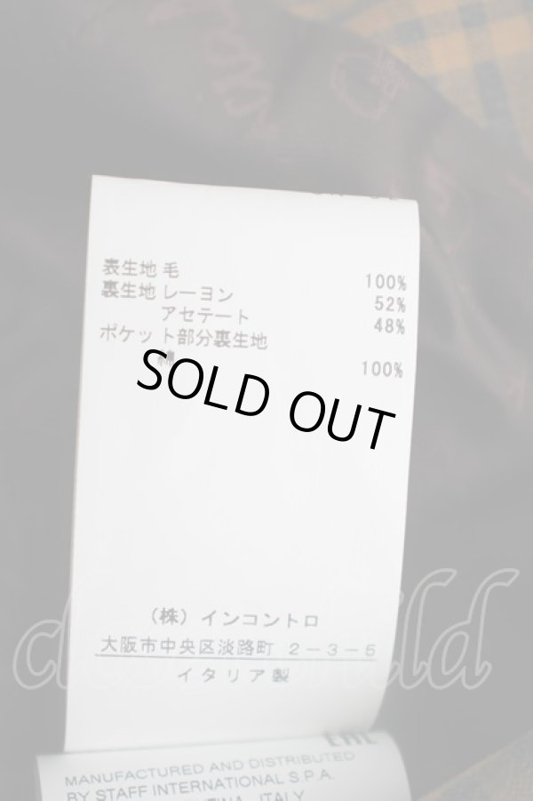 画像4: タータンチェックアルコホリックジャケットセットアップ ヴィヴィアンウエストウッド 中古   22-09-11-020h-1-jc-IN-ZH (4)