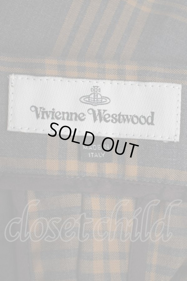 画像5: タータンチェックアルコホリックジャケットセットアップ ヴィヴィアンウエストウッド 中古   22-09-11-020h-1-jc-IN-ZH (5)